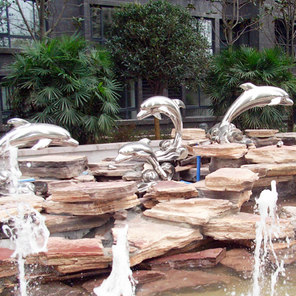 景观不锈钢雕塑在修建中的作用有什么？？？？？？？？